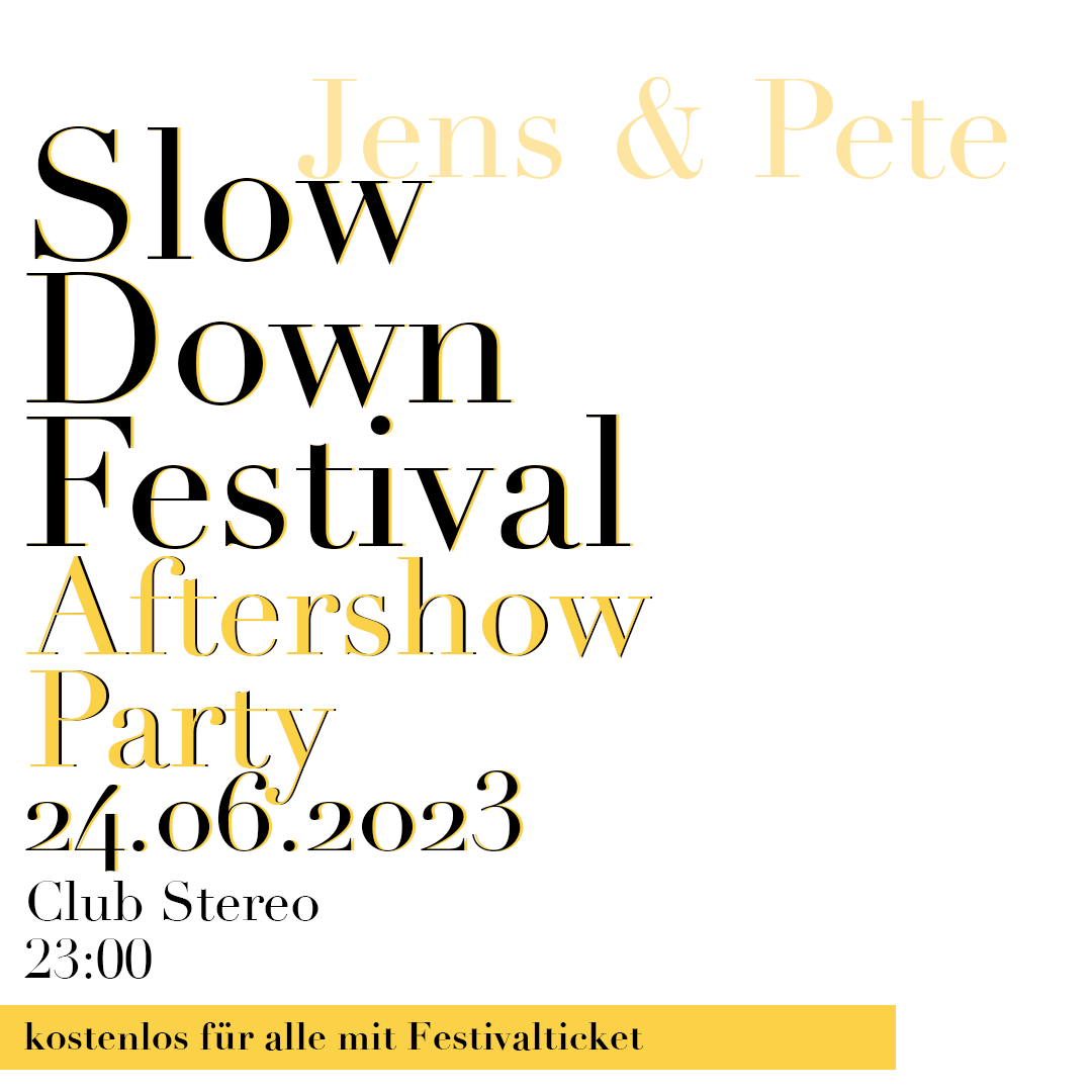 Slow Down Festival Indie Aftershow Party